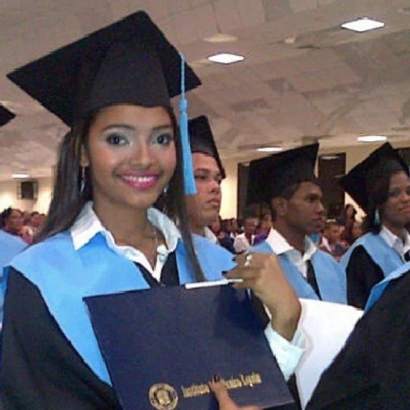 Lissette en la graduacin